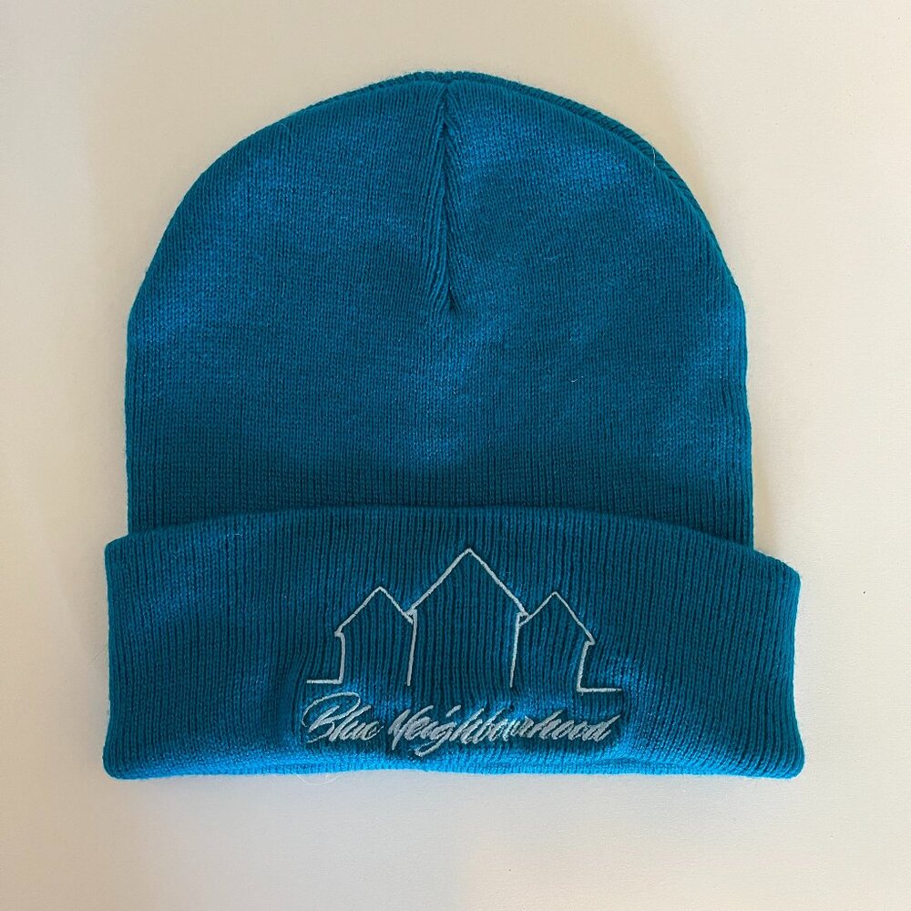 Troye Sivan Blue Neighbourhood Blue Knit Beanie VIP Tour Exclusive